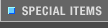 SPECIAL ITEMS