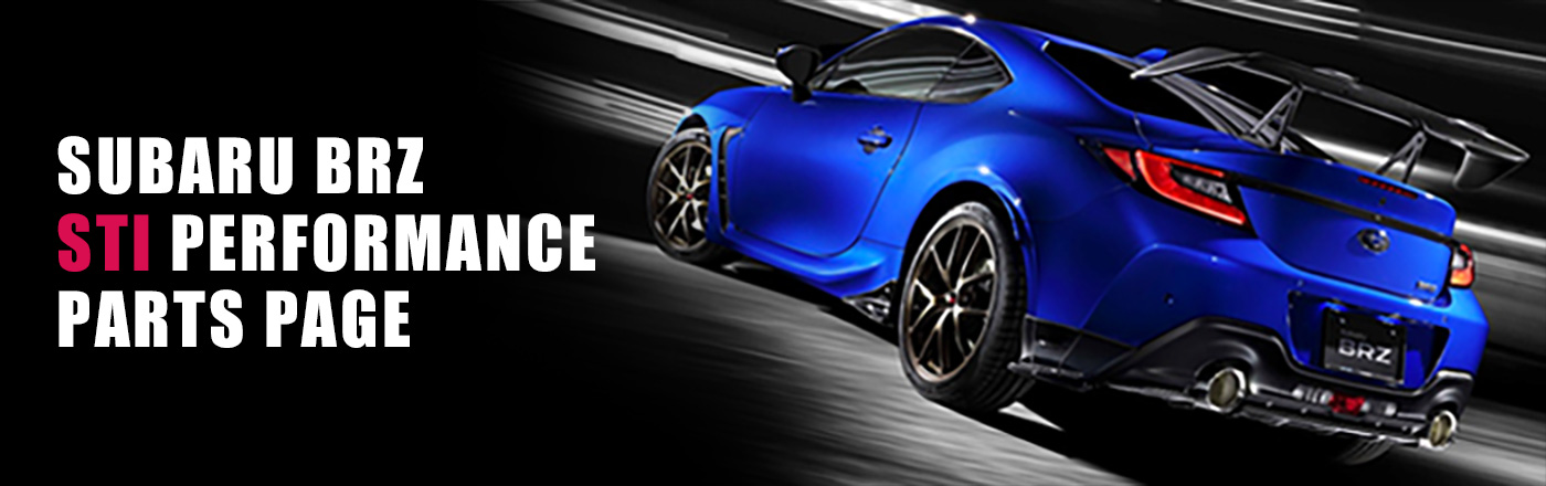 SUBARU BRZ STI PERFORMANCE PARTS