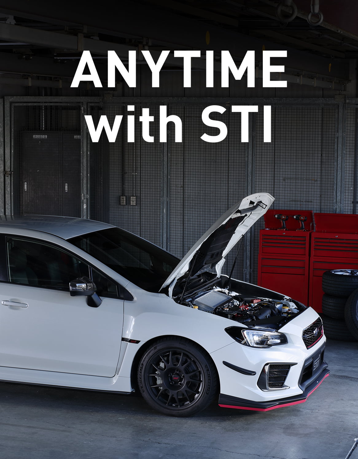 ANYTIME with STI STIでドライビングを楽しみたいすべての人に送るコンテンツ