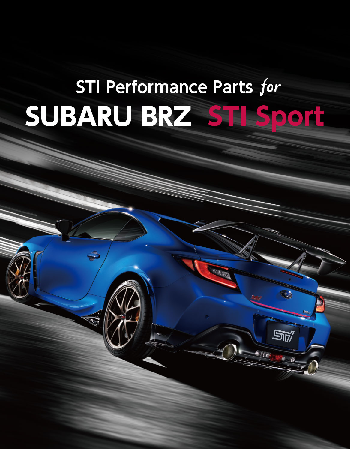 STI Performance Parts for SUBARU BRZ STI Sport