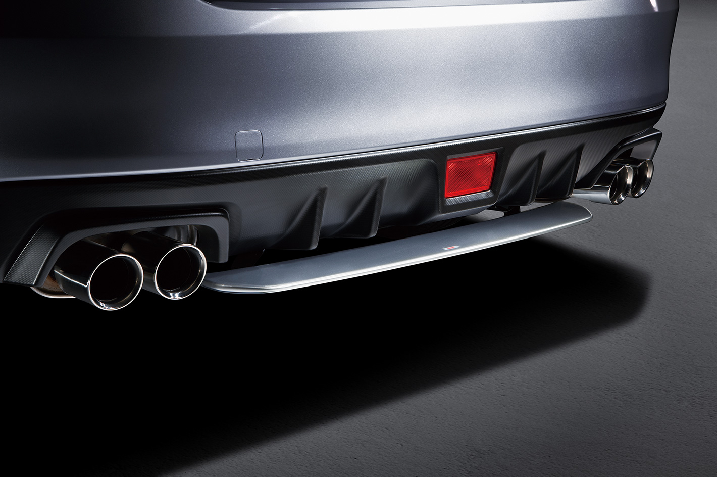 Sti under best sale spoiler