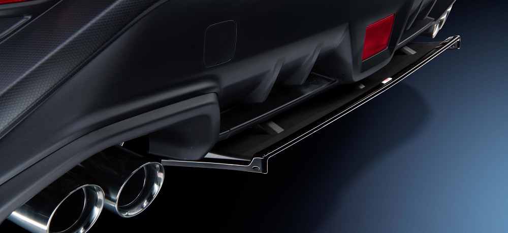 REAR UNDER DIFFUSER (BLACK)