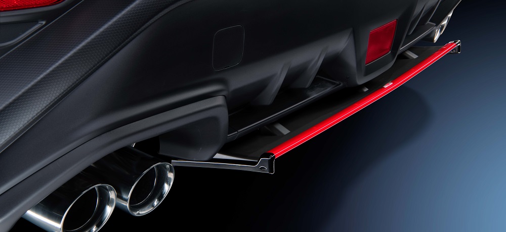 REAR UNDER DIFFUSER(CHERRY RED)