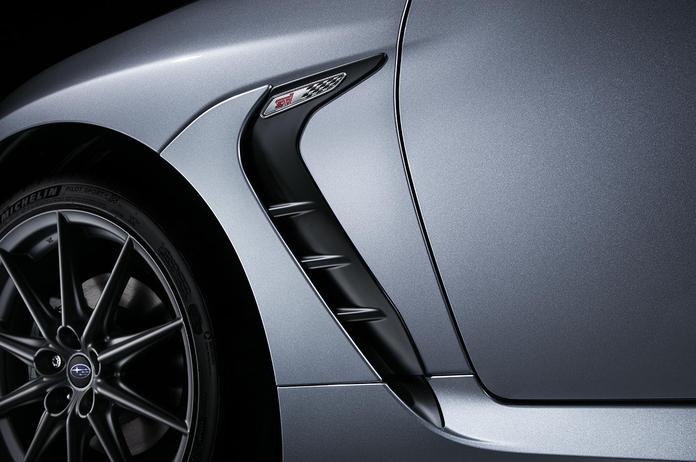 充実の品 GARNISH FENDER FRONT : PARTS｜STI BRZ(ZD)｜PERFORMANCE SUBARU パーツ