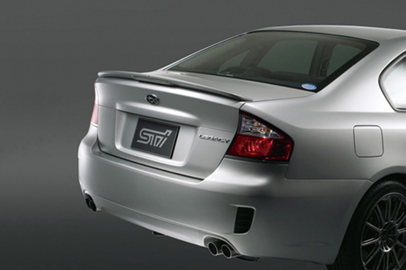 TRUNK SPOILER (BLACK)