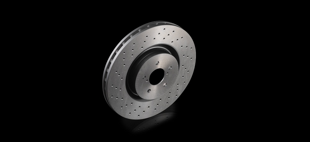 DRILLED DISC F (For GT Brembo)