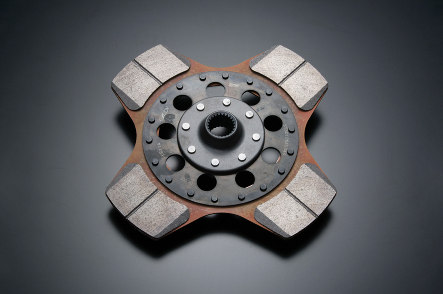 DISC CLUTCH 240 SOLID 4PAD