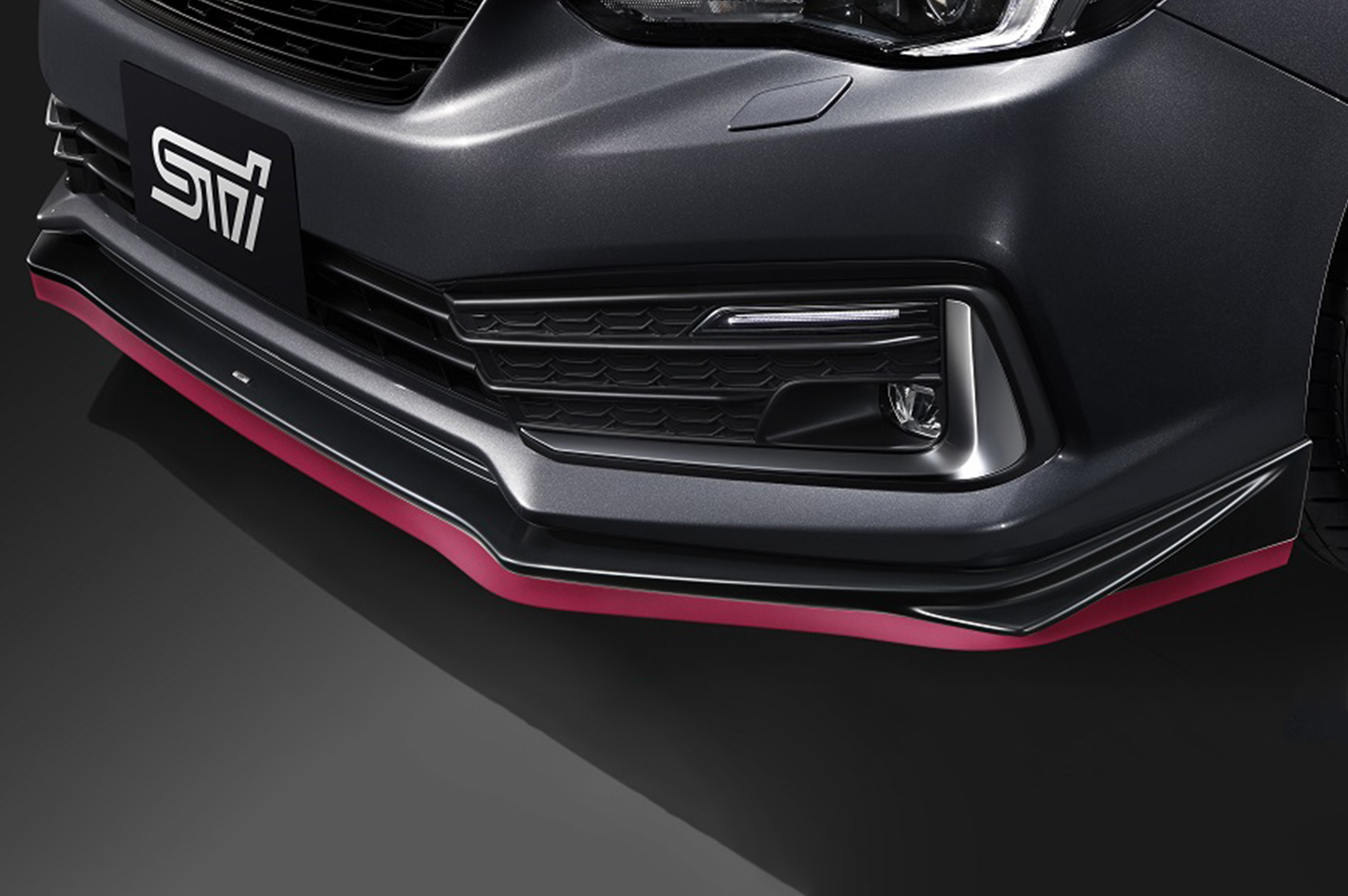 スカートリップ（チェリーレッド）：IMPREZA 5Door（GT）｜パフォーマンスパーツ｜STI
