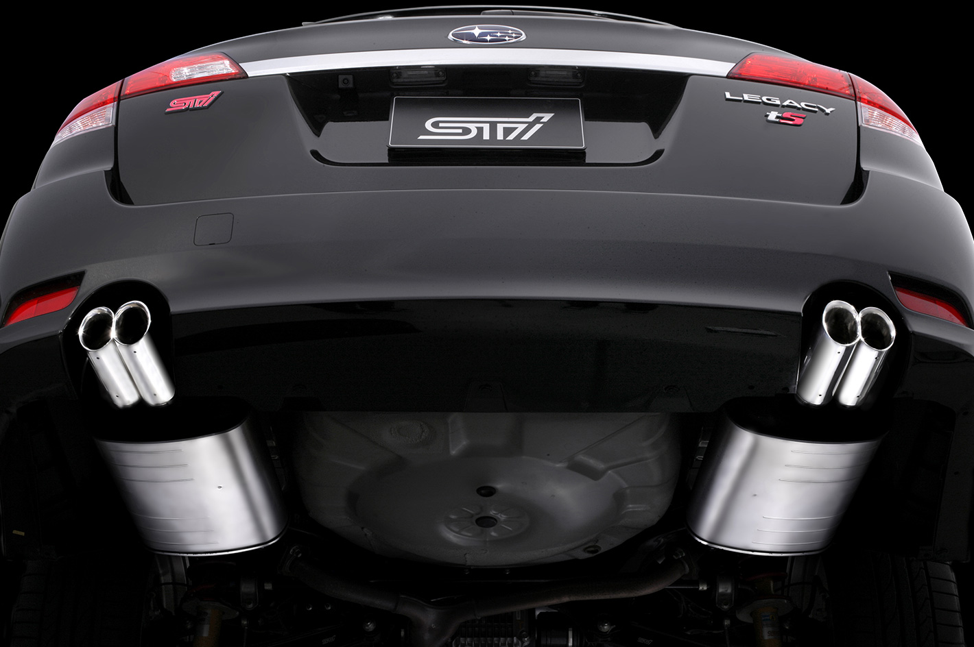 [F-13] tuned by STI マフラー センターパイプ レガシィ BL5 BP5 E型 スバル 中古