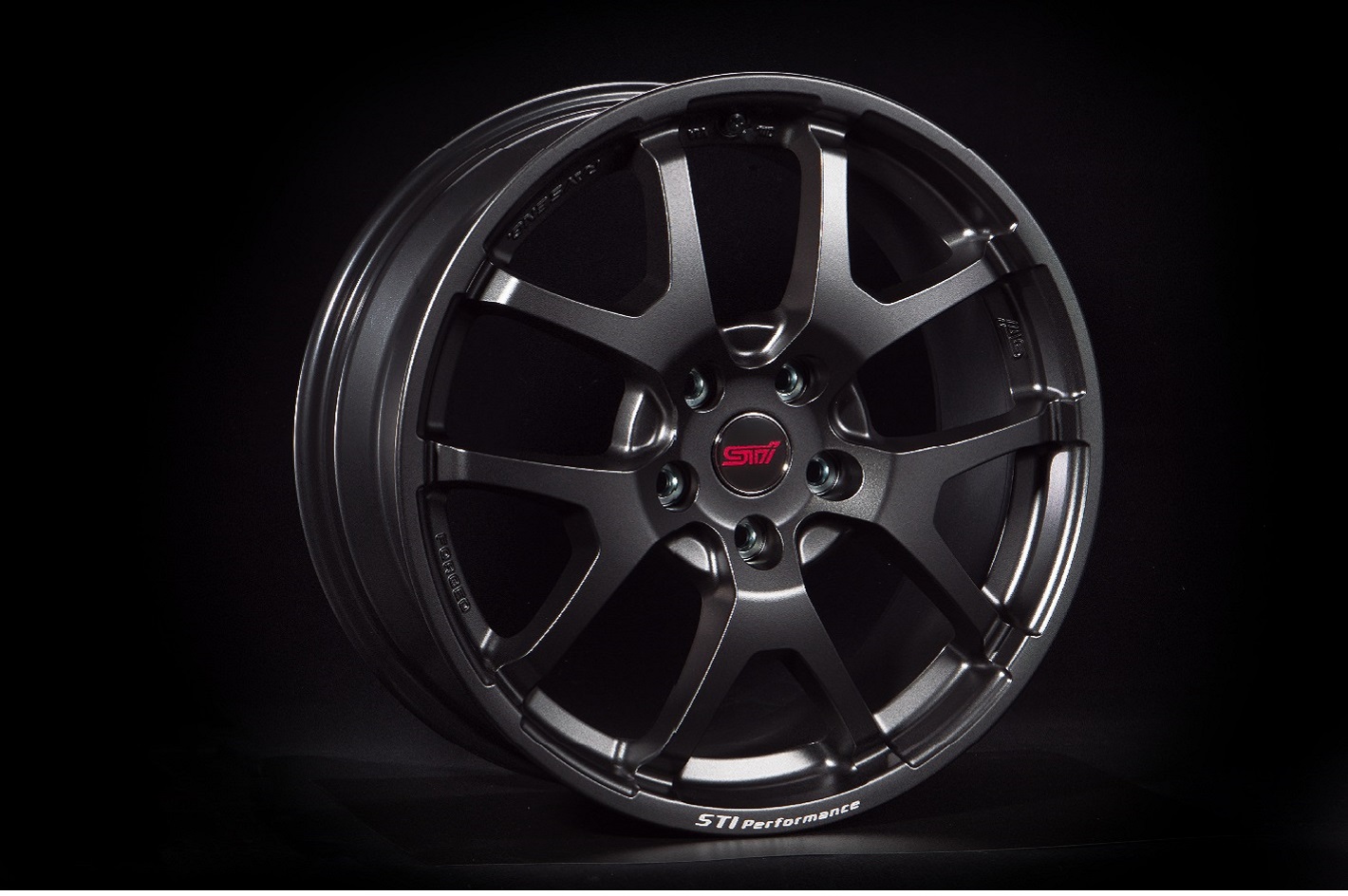 STIパフォーマンスホイール 18インチ 7.5J（マットガンブラック）