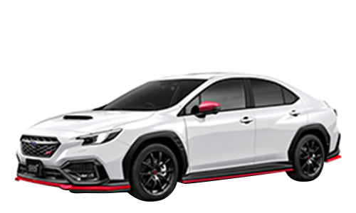 STI エアロパッケージ（チェリーレッド）：WRX S4（VB 