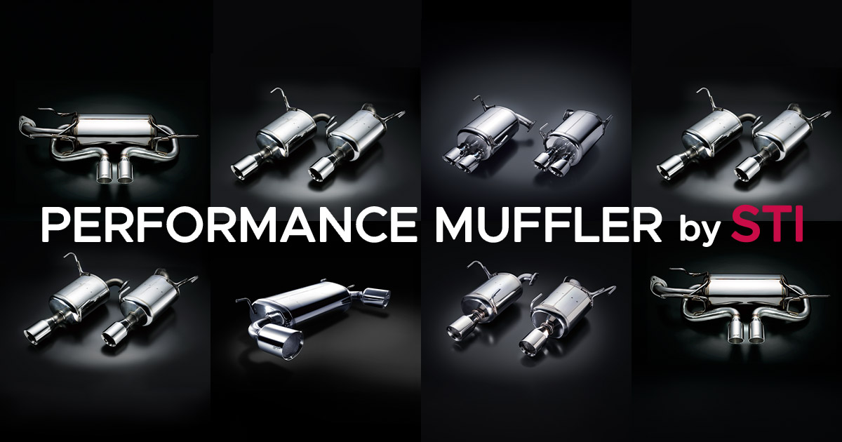 STI Performance Muffler|STI STI Performance Muffler|STI